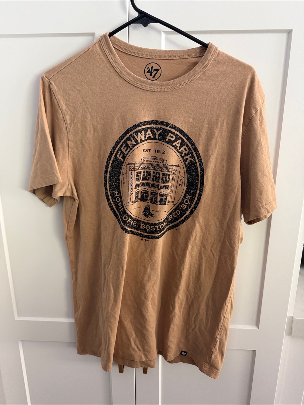47 Men’s Tan Fenway Park Graphic Short Sleeve Tee Medium